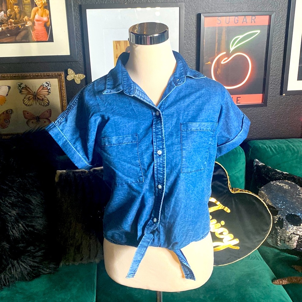 Cropped Jeans style